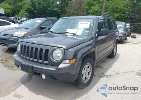 2017 Jeep Patriot Sport Fwd z USA, uszkodzony, nr VIN 1C4NJPBA7HD146241